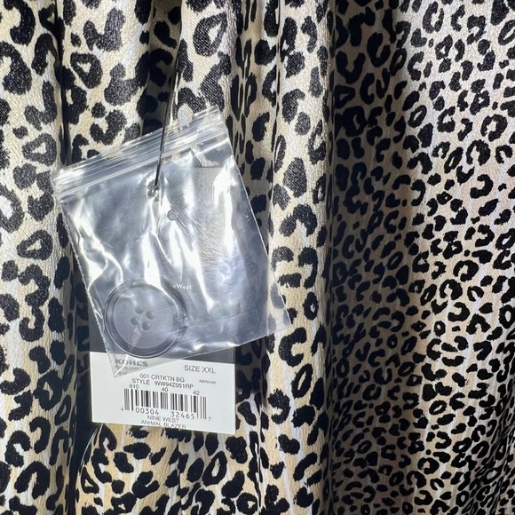 Nine West cheetah blazer women’s XXL NWT - Picture 3 of 4